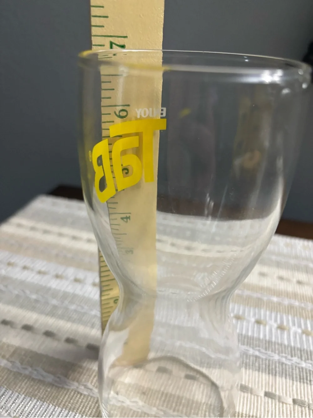 TAB - Enjoy Collector Drinking Glass vintage soda pop